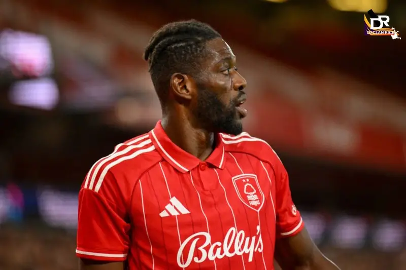 Top 10 Midfielders with a Playing Style Similar to Declan Rice Ibrahim Sangaré (Nottingham Forest)